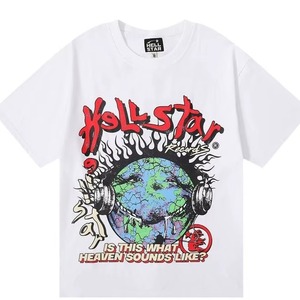 Camiseta Casual de Manga Corta para Hombre, Personalizada, Estampada, de Tela Dobby, Ecológica, Transpirable, de Secado Rápido, de Alta Calidad y Corte Holgado - Product Image 2