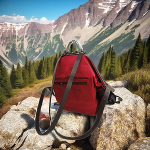 กระเป๋าเป้นักเรียนสุดหรูใส่ได้ทั้งชายและหญิงทำจากหนังแท้มีกรอบด้านในดีไซน์พับได้มีสิทธิบัตรทนทานต่อรอยขีดข่วน - Product Image 5