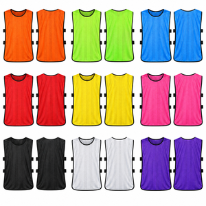 Pettorales de Entrenamiento de Fútbol Sublimados Personalizados, Ligeros, Transpirables, de Malla, de Secado Rápido, para Prácticas de Fútbol, Chalecos para Entrenamientos de Equipo, OEM - Product Image 2