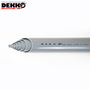 DEKKO UPVC Gris Plástico Busd Ajuste reductor Conexión de soldadura Técnicas de fundición Conectar dos tubos Diámetros diferentes Agua - Product Image 6