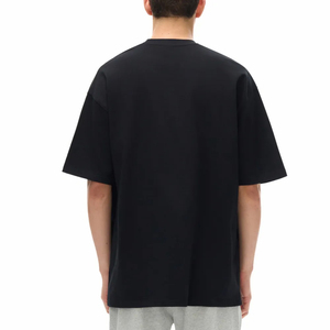 Wholesale Cheap Price 100%cotton Acid Wash Silk Screen Printed Blank T Shirt Men Custom Print Graphic Logo Streetwear Loose <b>Drop</b> - Product Image 4