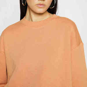 Sudadera Oversize de Cuello Redondo para Mujer, Invierno, Casual, Manga Larga, con Impresión de Logotipo Personalizado, Corte Holgado, Estilo Urbano - Product Image 5