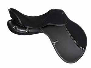 Silla de montar western de cuero premium para carreras de barriles, para adultos. Tamaños disponibles. - Product Image 5
