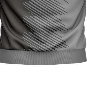Sudadera Gris de Dos Tonos con Cierre de Cremallera de 1/4 para Hombre, Top de Entrenamiento de Fútbol, Chándal de Fútbol, Jersey de Manga Larga con Cierre de Cremallera, Ropa Deportiva para Equipos - Product Image 6