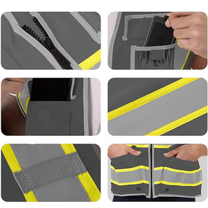 เสื้อกั๊กนิรภัยแฟชั่นสุดฮิตจากผู้ผลิตเสื้อผ้าคุณภาพดี สวมใส่สบาย ระบายอากาศได้ดี รุ่นใหม่ล่าสุด - Product Image 5