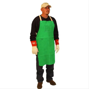 Premium Quality Cowhide Split Leather Sleeveless Welding Apron Heat Flame Resistant Heavy Duty Construction Body Protection - Product Image 3