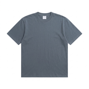 T-shirt Homme en Coton Peigné 100% Anti-boulochage à Manches Courtes, Coupe Ample, Personnalisable, Imprimé ou Uni, Vente en Gros - Product Image 6