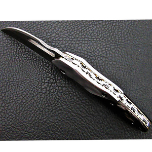 Cuchillo de Camping OEM 2026 para Exteriores con Diseño Mini, Hoja de Acero de Damasco y Mango de Madera, Cuchilla D2 para Caza - Product Image 6