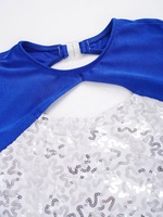 Robe de danse lyrique pour filles de 6 à 16 ans, tenue de danse pour spectacle, scène, performance, danse moderne, entraînement, compétition