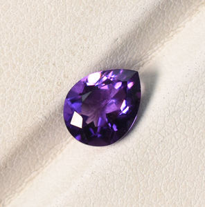 Laboratorio púrpura amatista 10X7mm a 16X12mm corte de cojín pera facetada suelta calibrada piedra preciosa cuarzo Material creado piedra - Product Image 1