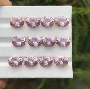Morganita Rosa Natural, Corte Ovalado 10x12mm, Gema con Cambio de Color, Calidad Premium para Joyería, Venta al Por Mayor - Product Image 2