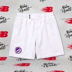 Top Quality Fight <b>Shorts</b> Pink Color Breathable Quick Dry BJJ Grappling Training Boxing Board <b>Short</b> Wholesale Custom Sublimation - Product Image 2