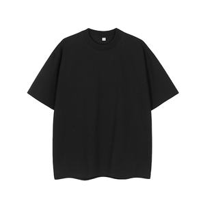 360 grammes été hommes unisexe T-Shirt 100% coton coupe régulière à manches courtes couleur unie respirant écologique - Product Image 2