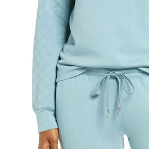 Sweat à capuche avec cordon de serrage, design simple, inspiré du sport, avec logo, coupe confortable et décontractée pour femmes, prix abordable - Product Image 5