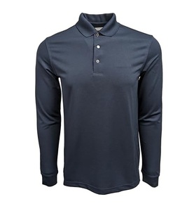 Camisetas Polo de Moda Masculina de Alta Demanda, Manga Larga, Formales, que Absorben la Humedad, de Secado Rápido, para Golf, con Logotipo Personalizado, Tops Casuales - Product Image 5