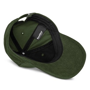 Casquettes de baseball en velours côtelé 100 % coton à visière pré-courbée, personnalisables avec logo brodé 2D, style Dad Hat, forme souple – Fabrication vietnamienne - Product Image 2