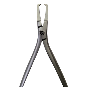 Pince de décollement droite pour brackets orthodontiques, pointe TC, en acier inoxydable, instrument dentaire manuel, fournisseur ISO OEM, Telangana - Product Image 1