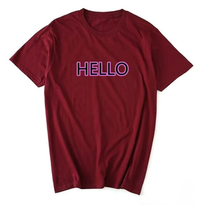 Camiseta de Verano 100% Algodón a Precio de Fábrica al por Mayor, Camiseta con Logotipo Personalizado, Ropa para Hombre - Product Image 3