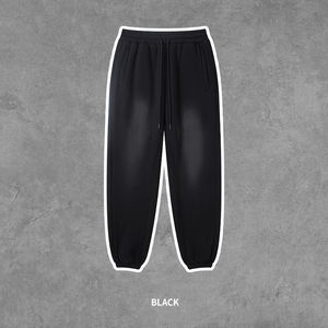 Fabricant OEM de survêtements personnalisés délavés à l'acide – Ensemble sweat à capuche et pantalon en molleton de coton délavé pour collections streetwear - Product Image 4