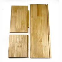 Panneaux de tiroirs en bois de caoutchouc massif durables, panneaux à joint en bout pour armoires de bureau et meubles de salle à manger, écologiques et résistants
