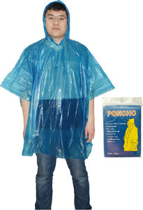 Vente en gros de nouveau commerce BSCI usine Portable <span class=keywords><strong>portefeuille</strong></span> taille carte jetable adulte à capuche poche manteau de pluie carte ponchos imperméable vêtements de pluie imperméable fabrication propre marque - Product Image 3