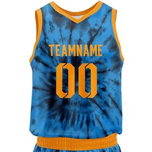 Tenues d'équipe de basketball personnalisées de haute qualité, commande en gros, séchage rapide, antibactériennes, UPF 50, polyester, basketball professionnel - Product Image 4