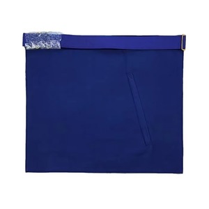 Cinturón Masónico de la Logia Azul con Sol, Luna y Pilares, Terciopelo Étnico, Todos los Accesorios Masónicos MAP-0109 - Product Image 2