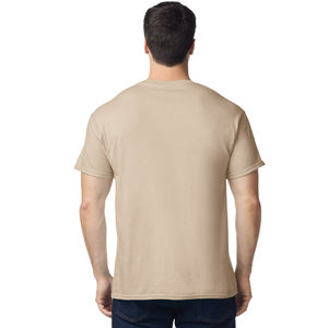 T-shirt pour adultes, manches courtes, col rond, en coton, doux, respirant, vêtements décontractés, vêtements personnalisés, fabricant en gros - Product Image 2