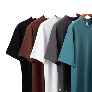 เสื้อยืดผู้หญิงผ้าฝ้าย 100% 80gsm พิมพ์โลโก้ตามสั่งจากโรงงาน แบบลำลองสำหรับฤดูร้อน ถักทอด้วยเส้นด้ายย้อมสีพื้น - Product Image 3