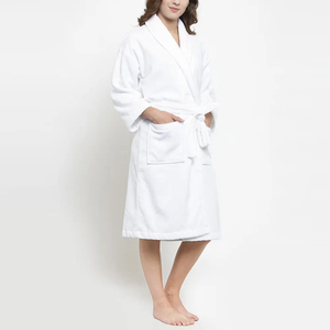 Peignoirs de bain pour femmes de haute qualité, en satin thermique respirant, doux, grande taille, vente en gros - Product Image 3