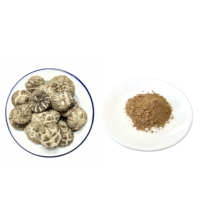 Boisson santé, extrait de champignon shiitake en poudre, 30% de polysaccharides