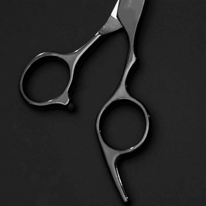 Professional Hair <b>Thinning</b> Scissors Stainless Steel Blunt Sharp Blade Right Handed Long Handle Salon Tool grooming tools salon - Product Image 5
