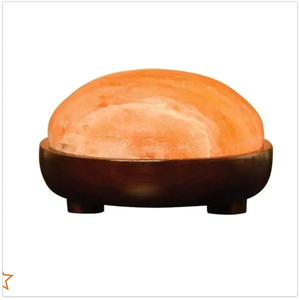 Himalayan Pink Salt Dome Lamp for <b>Feet</b> and Hands Deep Tissue Relaxation Natural Heat Therapy Detox <b>Foot</b> <b>Massager</b> Spa Treatment - Product Image 1