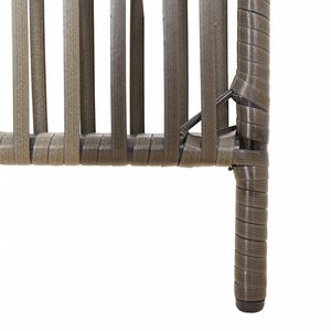 5-<b>Panels</b> Gray Poly Rattan Screen & <b>Room</b> <b>Divider</b> - Product Image 6