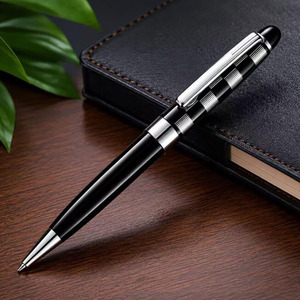 NM-437B Luxury Business Logo Pen Advertising Promotional Blue Black Ink Heavy <b>Metal</b> <b>Grid</b> Pen With Custom logo Print - Product Image 2