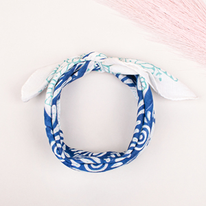 Foulard en coton imprimé à la main style hippie gypsy, bandana multi-usage respirant en coton, bandana pour cheveux tendance été, vente en gros - Product Image 2