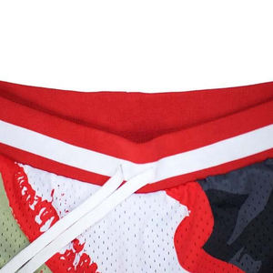 Shorts de sport décontractés pour hommes de la marque américaine tendance, imprimés, à séchage rapide, pour le basketball, en mesh - Product Image 3