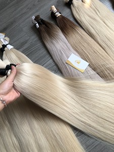 Mejor precio barato 200kg Natural onda recta encaje frontal pelo de bebé de color a granel crudo vietnamita extensiones de cabello humano virgen venta - Product Image 5