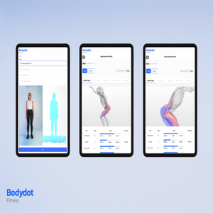 เครื่องวิเคราะห์อัจฉริยะ Bodydot BDF1000 ระบบ AI ติดตามท่าทางร่างกายแบบเต็มรูปแบบ โครงสร้างอะลูมิเนียมอัลลอยด์ ไม่สามารถพับได้ - Product Image 4