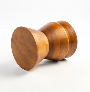 Mango Wood Accent <b>Table</b> and <b>Stool</b> Versatile Wooden Furniture Set for Living Room Bedroom Home Decor and Everyday Use - Product Image 3
