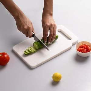 Tabla de Cortar de Mármol Natural Grueso para Preparación de Carne y Verduras en la Cocina - Product Image 5