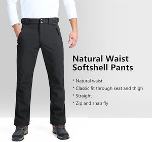 Pantalon de ski unisexe noir imperméable, chauffant, coupe-vent, écologique, avec technologie -Tex, fermeture à cordon, vêtements d'extérieur pour adultes - Product Image 4