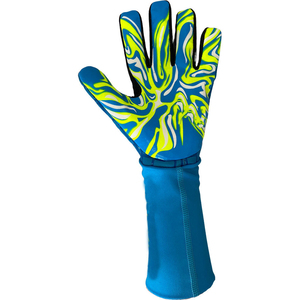 High Performance Breathable Unisex PU Goalkeeper <b>Gloves</b> Adjustable Non-Slip Lace-Up Closure Thick <b>Latex</b> Padding for Better - Product Image 6