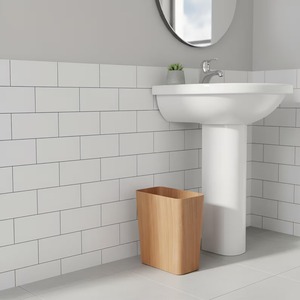 Poubelle en bois simple pour espaces intérieurs propres et bien organisés, idéale pour les zones d'étude et le stockage de déchets secs en intérieur, provenant d'Inde. - Product Image 4