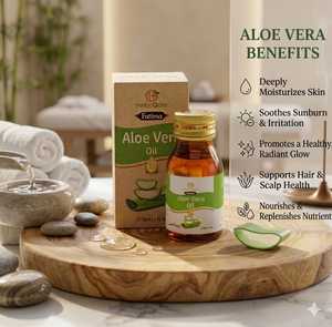 Aceite de Aloe Vera Premium, Mezcla Botánica Herbal, Aceite Cosmético Ligero, Fórmula Nutritiva para el Cuidado del Cabello, Sensación Cómoda y No Grasosa - Product Image 6
