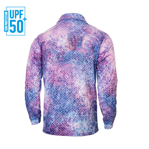 เสื้อโปโลตกปลาแขนยาวคุณภาพสูงแบบแห้งเร็วสำหรับผู้ใหญ่ ผลิตจากโพลีเอสเตอร์ 100% ระบายอากาศได้ดี เหมาะสำหรับกีฬาตกปลา ดีไซน์โดดเด่น - Product Image 4