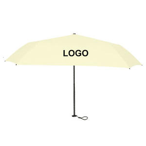 Paraguas Japonés Plegable Triple Ultraligero Transparente Tipo Pluma, Paraguas Lápiz Ligero para Sol y Lluvia - Product Image 1