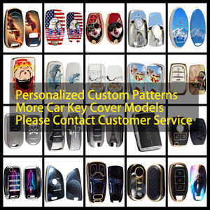 Innofit MX-0001 Personnalisation Coque de protection TPU pour clé de voiture étoiles basket-ball pour clés de voiture de marque - Product Image 2