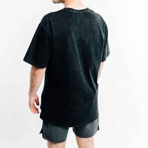 T-shirts surdimensionnés délavés à l'acide 2026 – Nouveau style, service OEM/ODM intensif, T-shirts vintage délavés à l'acide - Product Image 4