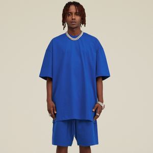 Conjunto de Camiseta y Pantalones Cortos para Hombre, 100% Algodón, de Alta Calidad, Personalizado, 220 g/m² - Product Image 3